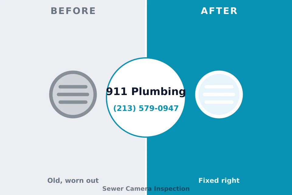 Before and after: plumbing repair Holtville, AL